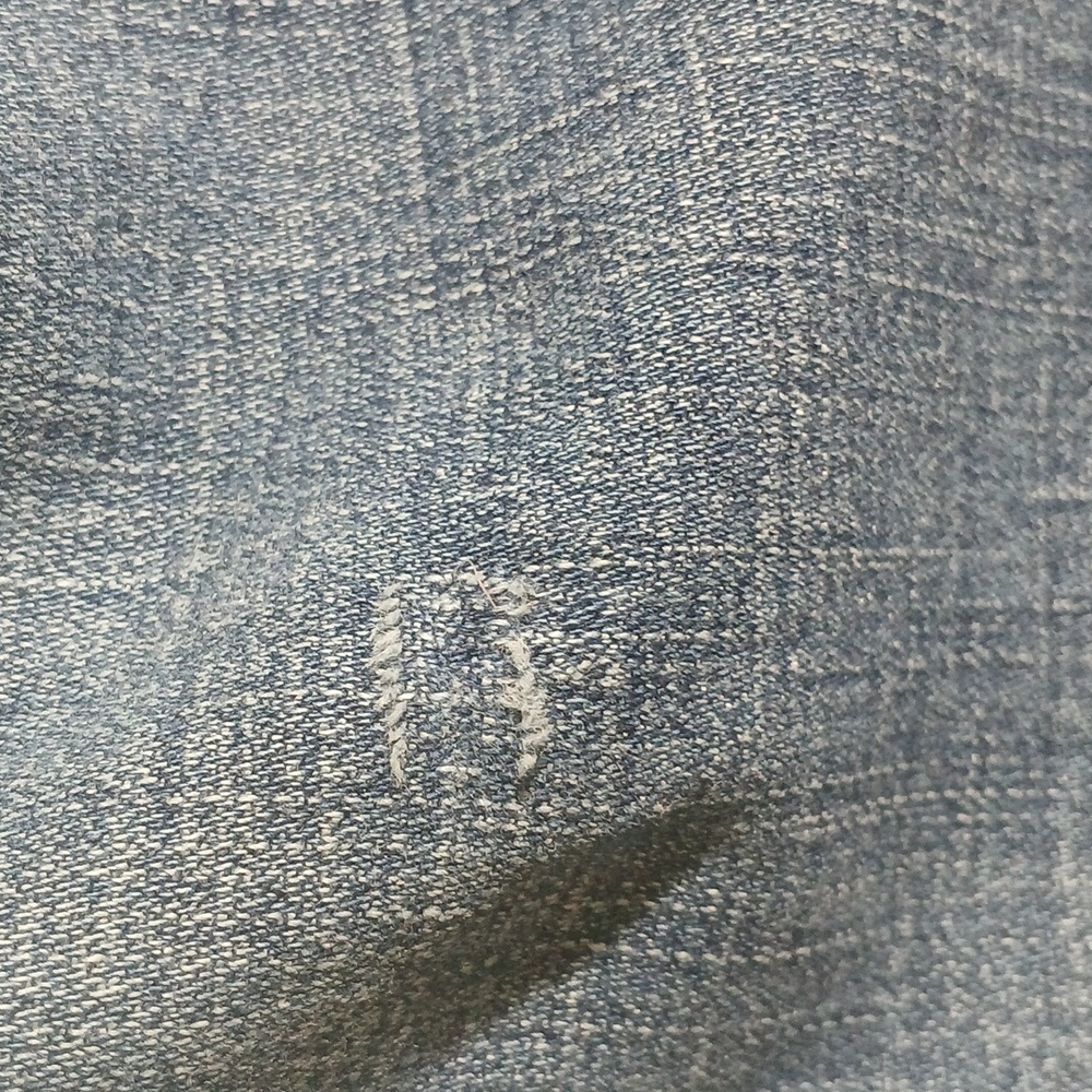 Wranglers Willow Womens Blue Jeans Size 11x34 Flaw Ultimate Riding - Picture 4 of 9